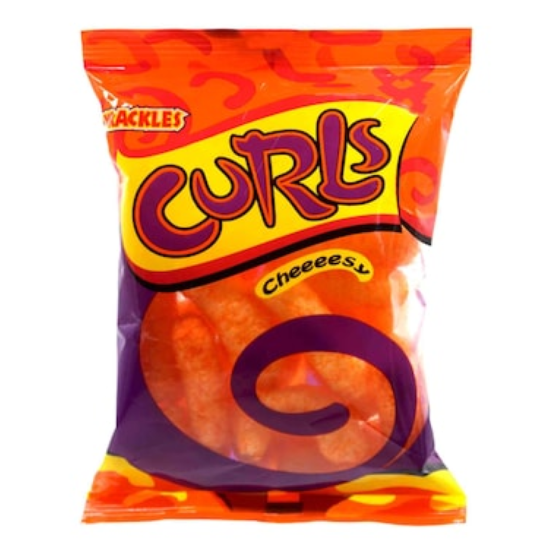 KRACKLES CURLS CHEESY 75G